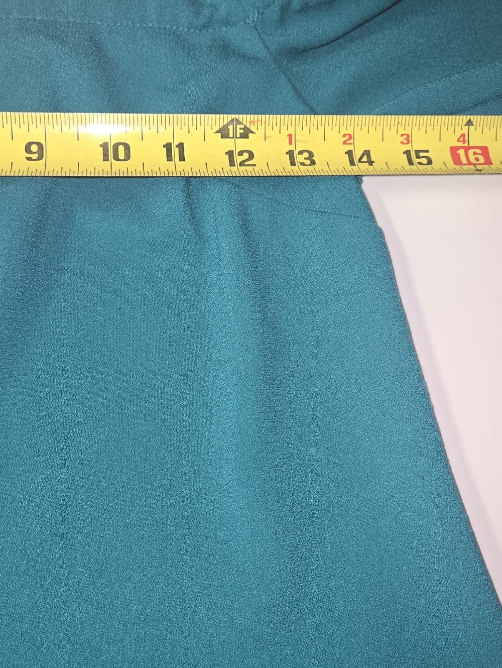 Banana Republic Teal Off-Shoulder Mini Dress - Picture 7 of 9